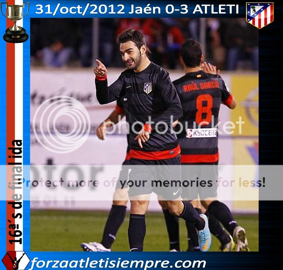 16º´s Copa 2012/13 Ida R. Jaén 0 - 3 ATLETI - El Atlético no se concede ... 030Copiar